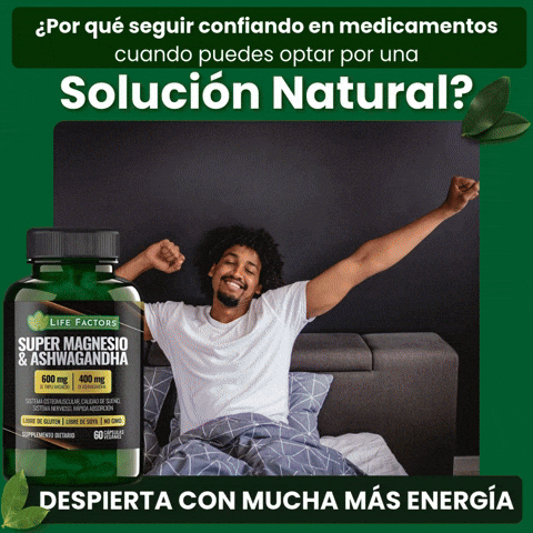 Suplemento Magnesio + Ashwagandha 600Mg