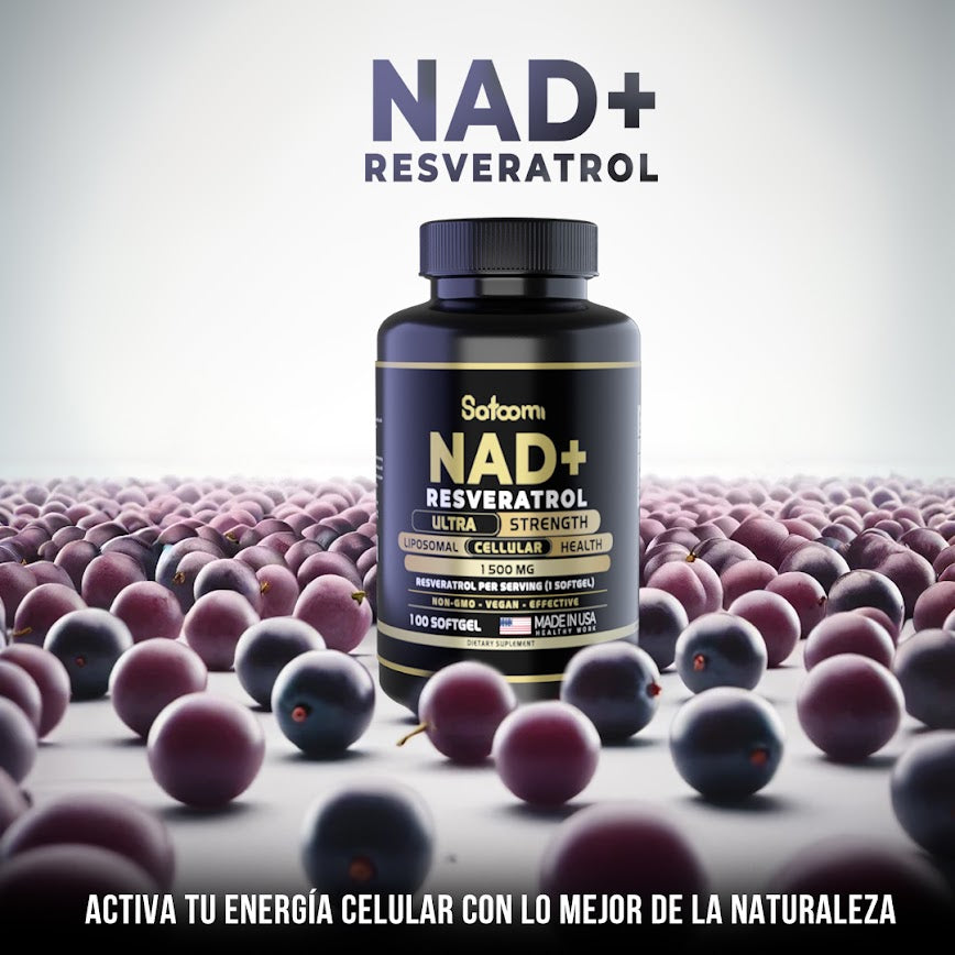 NAD + RESVERATROL 1500 MG (2 x 139 soles)